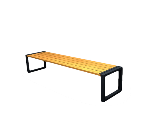 Kovová lavička FILIP - Provedení: Volně stojící, Rozměr: 150 cm