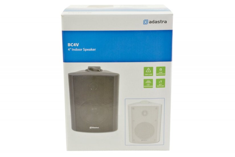 Adastra BP3V-W, 100V nástěnný 3" reproduktor, 30W, IP54, bílý