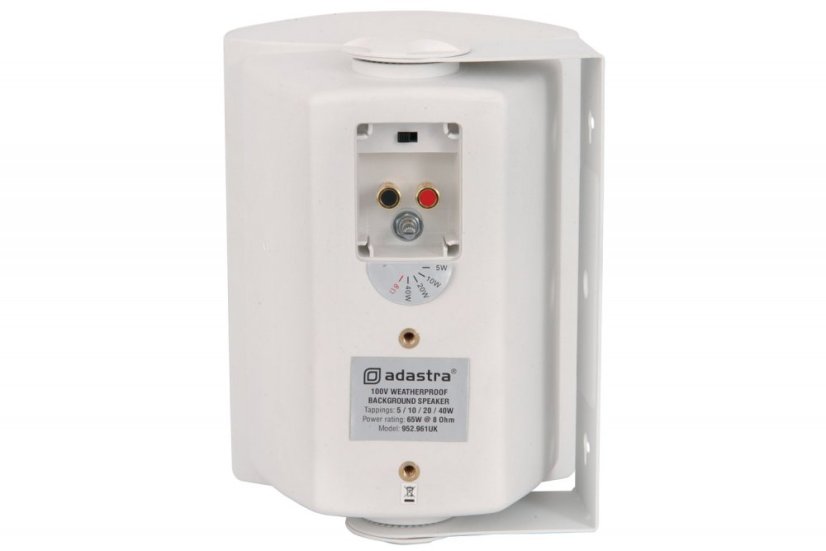 Adastra FSV-W, 100V nástěnný 5.25" reprobox, 65W, IP35, bílý