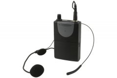 QTX QHS-863.8, náhlavný mikrofónny set pre mobilné systémy QXPA-plus/PAV8, 863.8 MHz