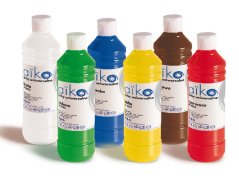Ekologické farby Aiko- sada 6 x 0,5 liter