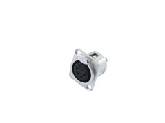 Neutrik XLR NC4-FDL-1, zásuvka na zabudovanie