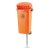 Odpadkový kôš 50 l. Urban - oranžový