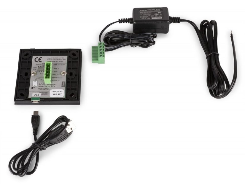 Beamz STICK-GU2 nástěnný DMX ovladač/přehrávač