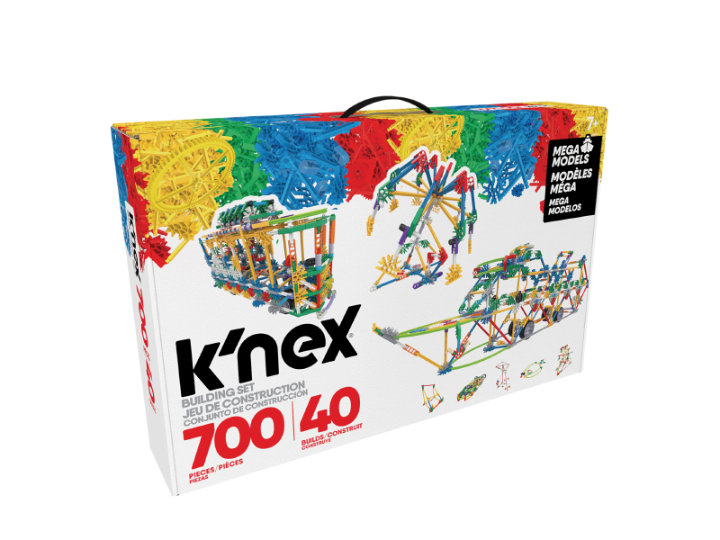 K'nex building set - 40 models, 700 pieces