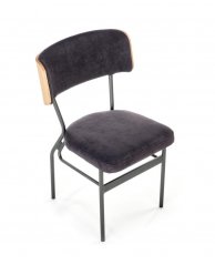 Židle- SMART- přírodní dub/černá