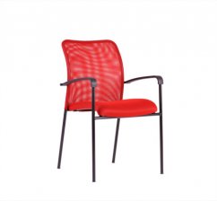 Konferenční židle HODA, černá podnož (více barev)