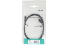 AV:link kabel optický 1x TOSlink samec - 1x TOSlink samec, 2.5m