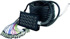 Omnitronic multicore kábel so stageboxom 16IN/4OUT XLR, 30 m