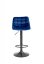 Barová stolička- H95- Tmavo modrá