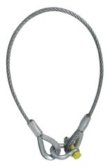 Lanko vázací 10 mm x 1500 mm s ocelovým poutkem, do 400 kg