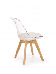 Židle- K246- Bezbarvá / Buk