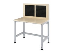 Work table with a board for tools and containers (100x65 cm)