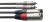 Stagg STC1,5CMXM Dvojitý kabel, 1.5m