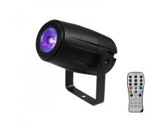 Eurolite LED PST-5 Spot reflektor, 1x5W QCL, IR, čierny