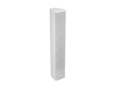 Omnitronic ODC-244T, vonkajší stĺpový reproduktor biely