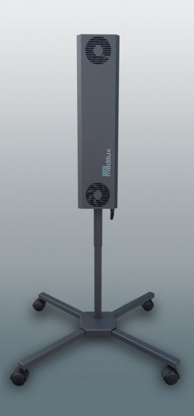 UV sterilizátor, čistič vzduchu 400 (285m²) čierny - ovládanie cez WiFi - Prevedenie: Uchycení na zeď