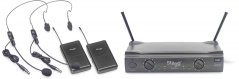 Stagg SUW 50 HH EG EU, 2-kanálový bezdrôtový mikrofónny set 863,8 MHz / 864,5 MHz