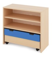 Cabinet M + shelves and chest - CLASSICAL