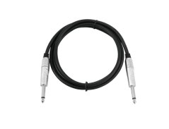 Kábel KR-10 2x Jack 6,3 mono 1 m