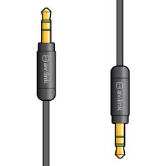 AV:link 3,5 mm stereo zástrčka na 3,5 mm stereo zástrčku