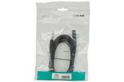 AV:link kábel Jack 6.3mm stereo samec - Jack 6.3mm stereo samica, 6m