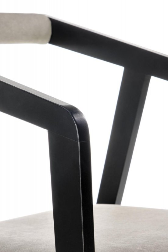 Židle- AZUL- Černá /Šedá