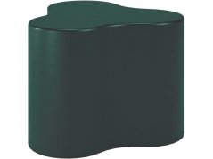 Vysoká sedacia kocka- Smaragdovo zelená