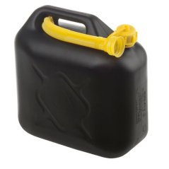 Plastový kanister na PHM+D175 10 l čierny