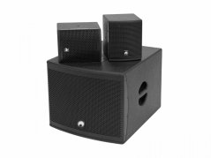 Omnitronic Set MOLLY-12A + 2x MOLLY-6 Top, 760W, BT, čierny