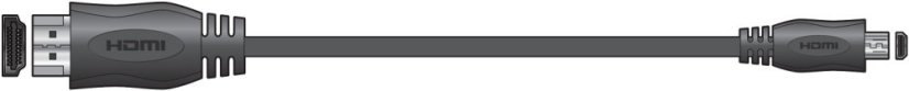AV:link kábel HDMI/micro HDMI vysokorýchlostný, 1,5m