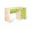 Učitelský stůl - 2 zásuvky a skříňka (více barev) - Provedení: Pravé