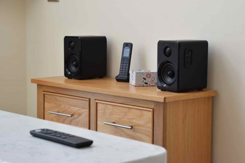 AV:link ABS35BLK, sada aktivních BT/MP3 reproduktorů s DO, černé