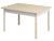 Obdĺžnikový konferenčný stolík, breza/biela (EXCLUSIVE)