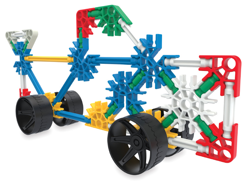 K'nex building set - 10 models, 125 pieces