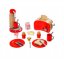 Dětský snídaňový set do kuchyně (více barev) - Barva: Červená