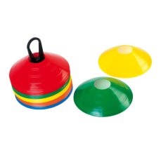 Okrúhle športové kužele (40 ks)