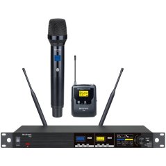 Citronic TU2-C, 2-kanálový mikrofónny set, 823-832 / 863-865 MHz