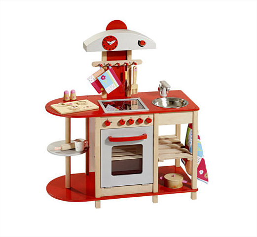 Children's kitchen DUO (multiple colors) - Color: Red