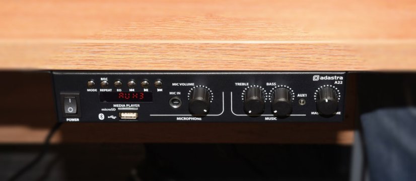 Adastra A22, stereo PA zesilovač MP3/BT/FM