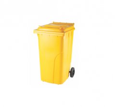 Plastová popelnice 240 l žlutá