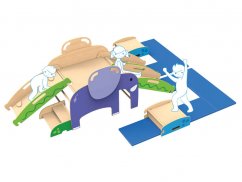 Hrací koutek - slon