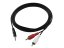 Kábel 3.5mm stereo jack - 2x RCA 1.5m