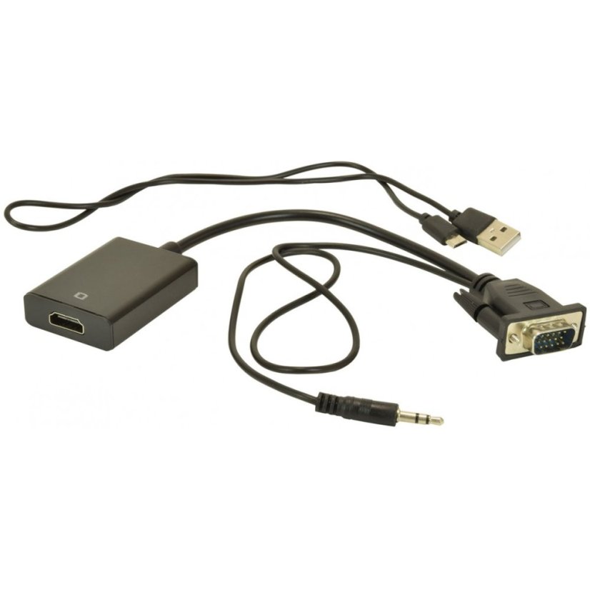 AV:link Adaptér VGA – HDMI