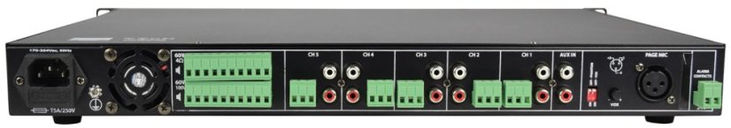 Adastra RMS605, 100V 5-zónový zesilovač, 5x60W