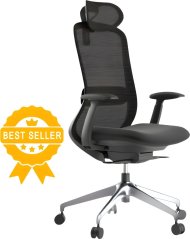 Ergonomická kancelářská židle BESSEL černá