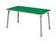 Výškově stavitelný stůl obdélník - Zelená - Rozměr: 138x69 cm, Velikost výškově stavitelná: 1-3