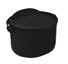Nádoba na bioodpad Organko Daily - čierna
