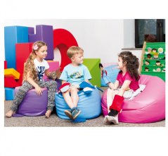 Bean bag PENGUIN (black)