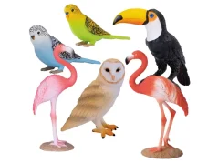 Figúrky zvierat - Exotické vtáctvo
